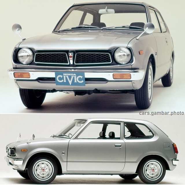 Honda Civic 2-Door GL 1973 silver