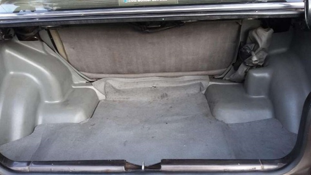 Honda Civic 3rd Gen Sedan Trunk Space Baggage