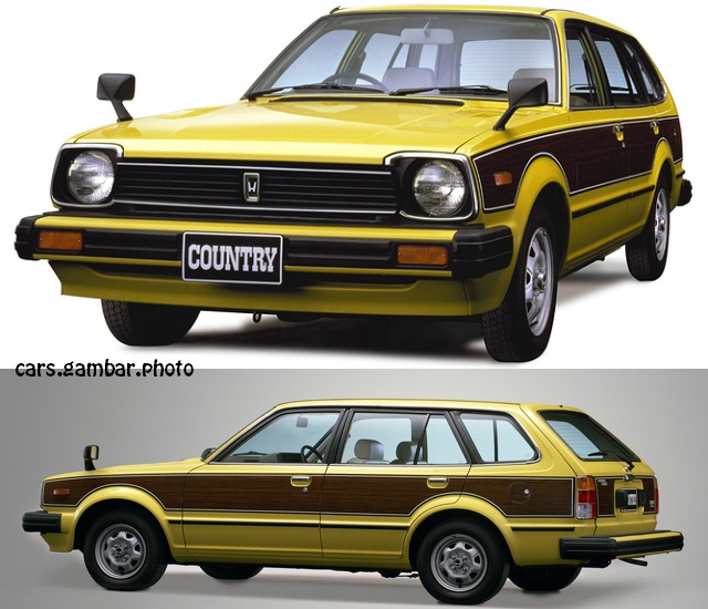 1980 Honda Civic Country Station Wagon 2nd Gen Yellow