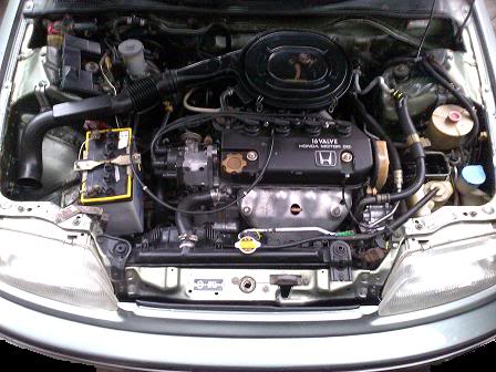 Honda Civic Nouva 2-door engine