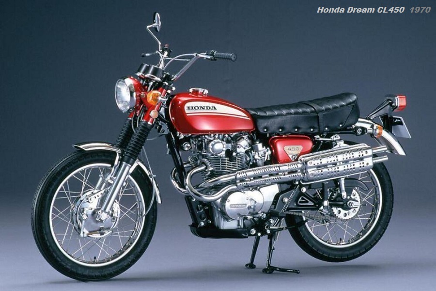 1970 Honda Dream CL450