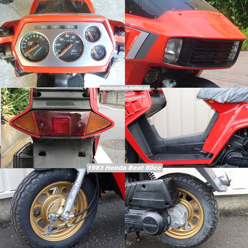 1984 Honda Beat 50 Features