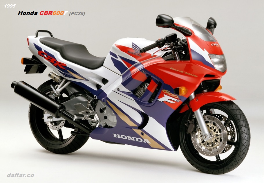 Honda CBR600F 1995 Red