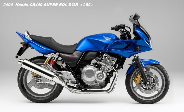 2008 Honda CB400 Super Bol D'or blue