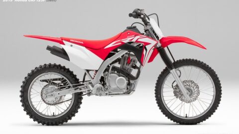 2019 Honda CRF125F Extreme Red