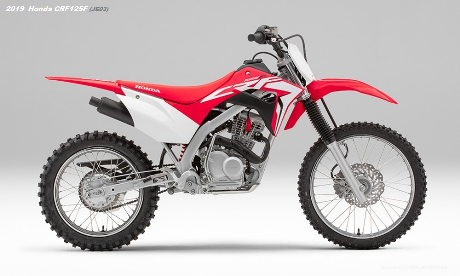 2019 Honda CRF125F Extreme Red