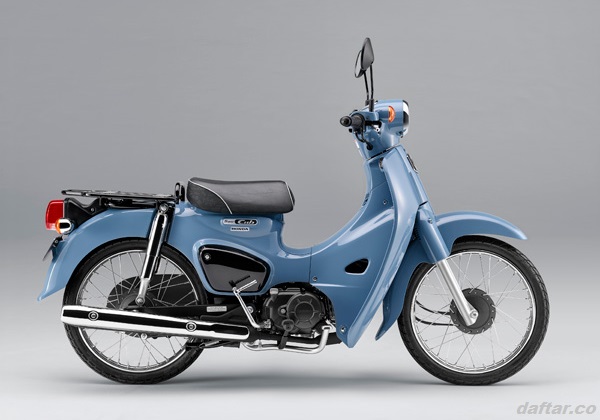 Picture of Honda Super Cub 110 Street Blue Color 2019