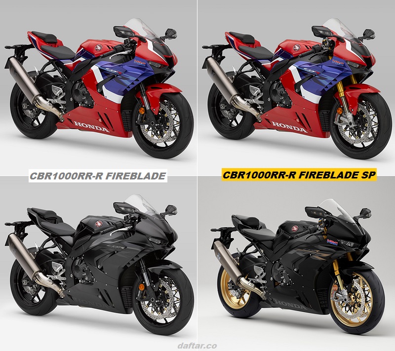 2020 Honda CBR1000RR-R FIREBLADE Standard VS SP