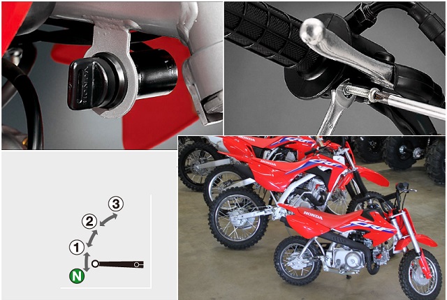 Honda CRF50F Features