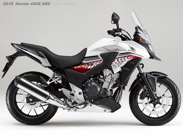 2016 Honda 400X NC47 White