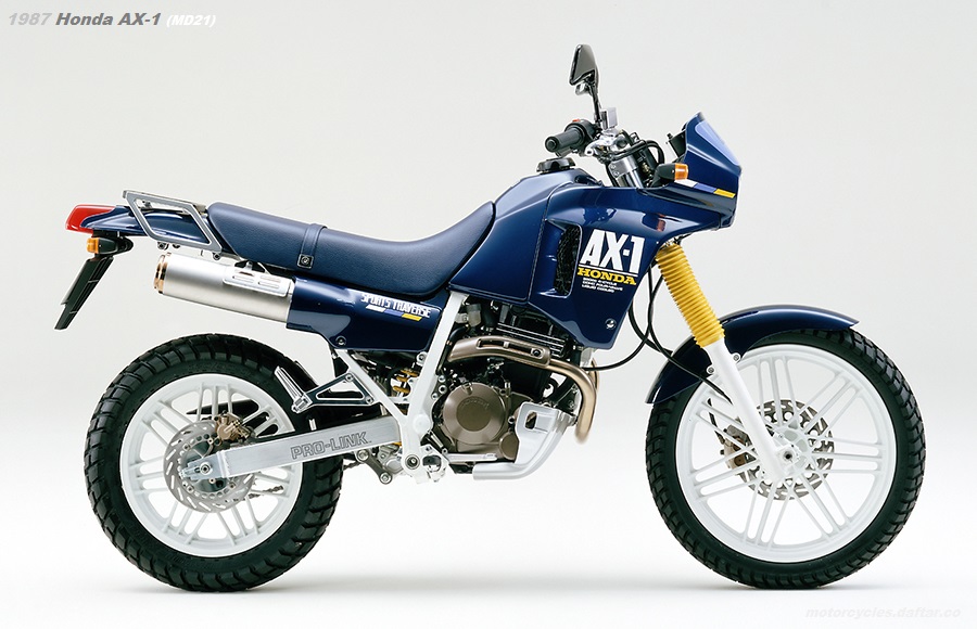 Honda AX-1 MD21 1987 Blue