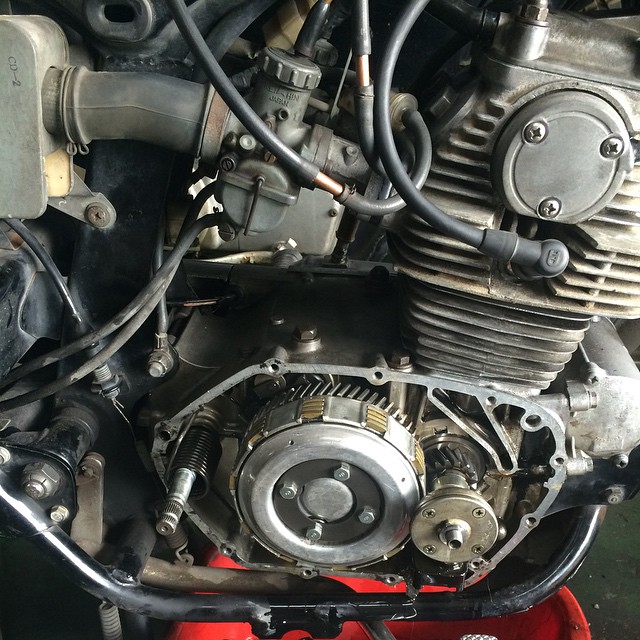 Honda CB135 engine