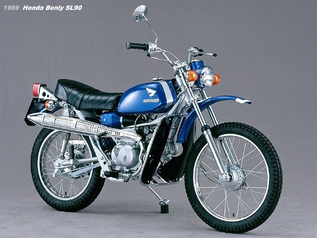 1969 Honda Benly SL90