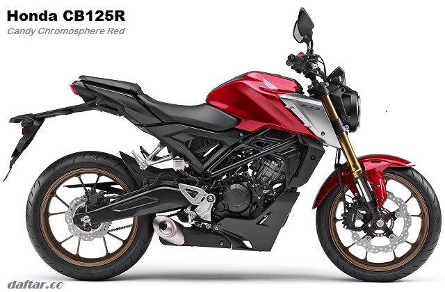 Honda CB 125R Candy Chromosphere Red