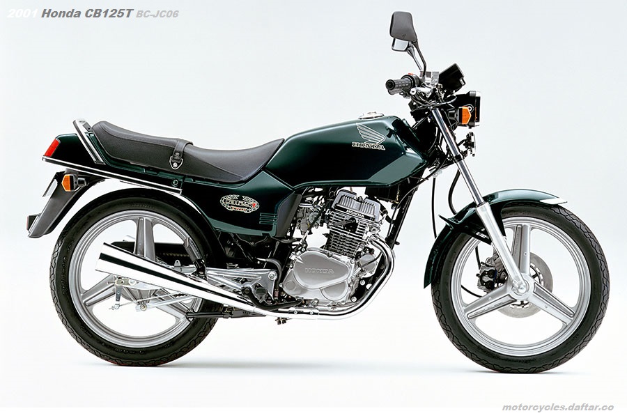 2001 Honda CB125T BC-JC06 Green