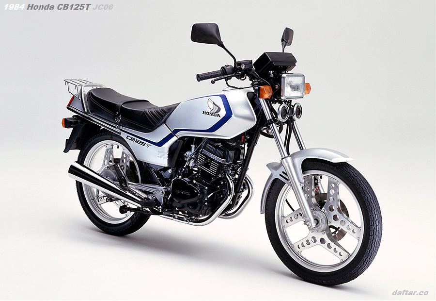 1984 Honda CB125T JC06 Silver