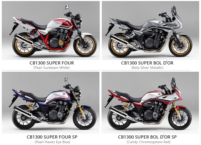 2020-2023 Honda CB1300SF, CB1300SB, CB1300 SUPER FOUR SP and CB1300 SUPER BOL D'OR SP