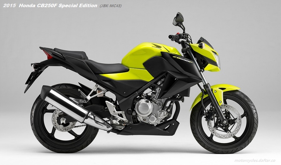 CB250F Special Edition Yellow Stabillow