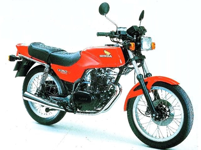 Honda CB250RS 1980 Red