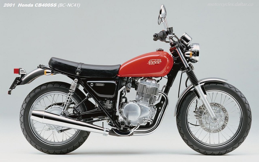 Honda CB400 SS Red