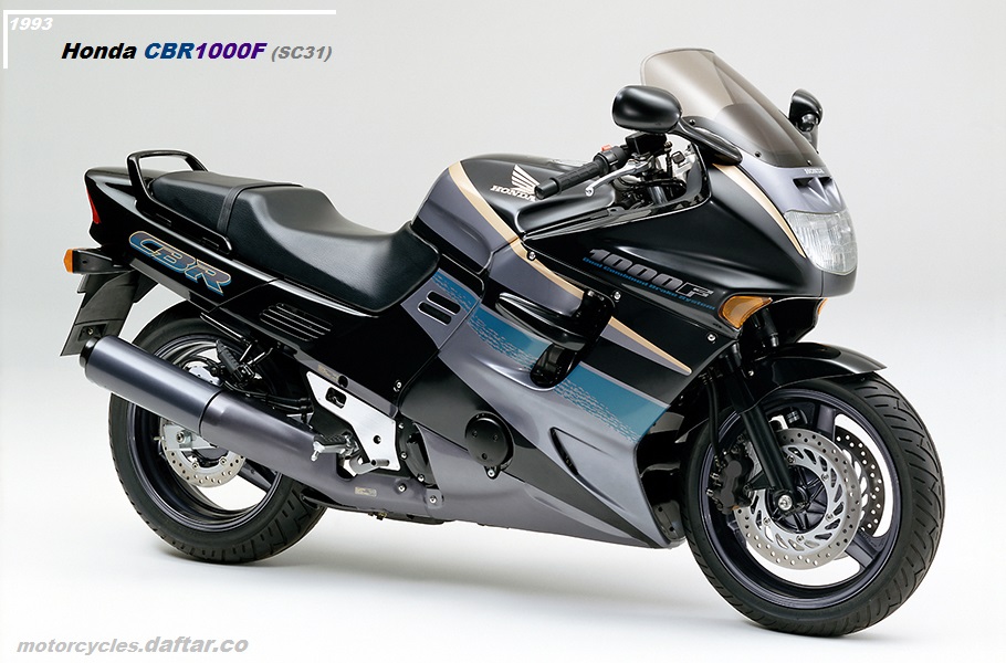 1993 Honda CBR1000F SC31 Black