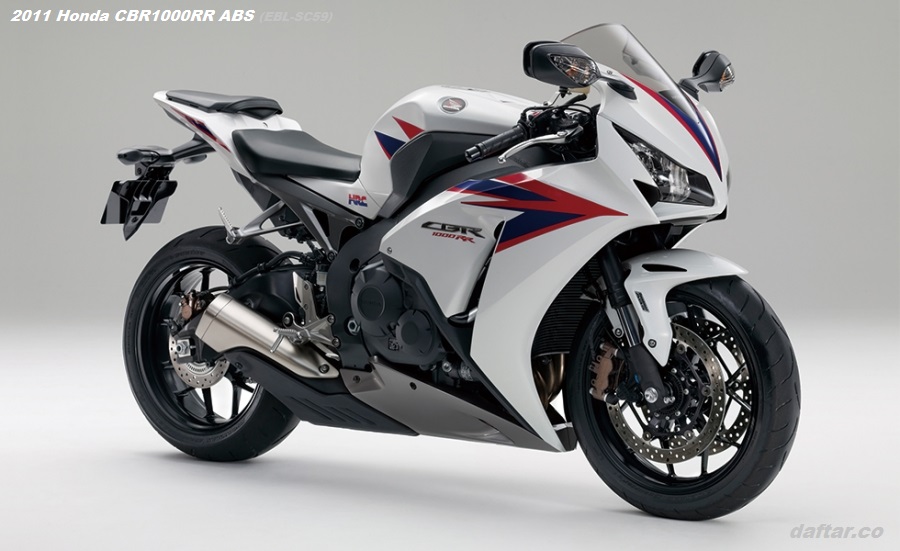 Honda New CBR1000RR EBL-SC59 2011 Facelift Tricolor