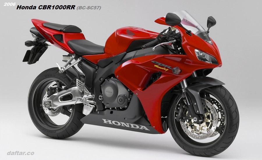 Honda CBR1000RR 2006 (BC-SC57) Winning Red