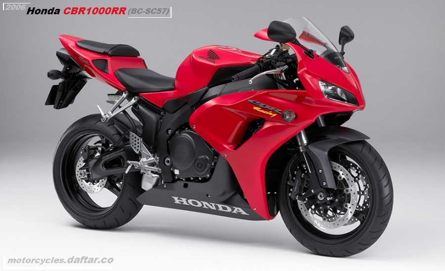 2006 Honda CBR1000RR FireBlade two colors