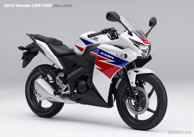 2013 Honda CBR125R (EBJ-JC50) White