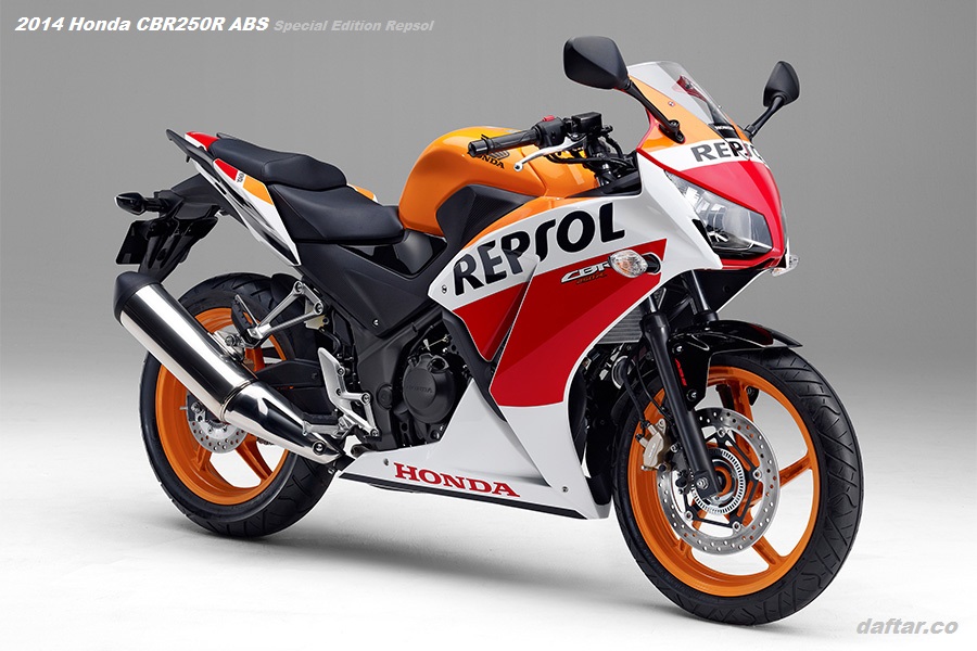 2014 Honda CBR250R ABS Special Edition Repsol (Nitrik Orange)