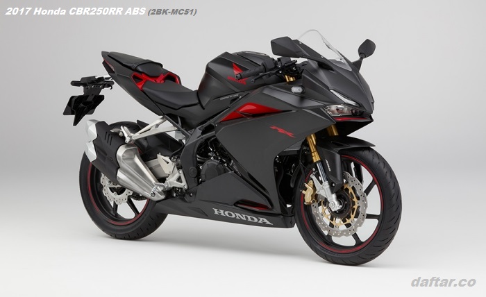 Honda CBR250RR ABS (2BK-MC51) 2017 Matte Gun Powder Black Metallic