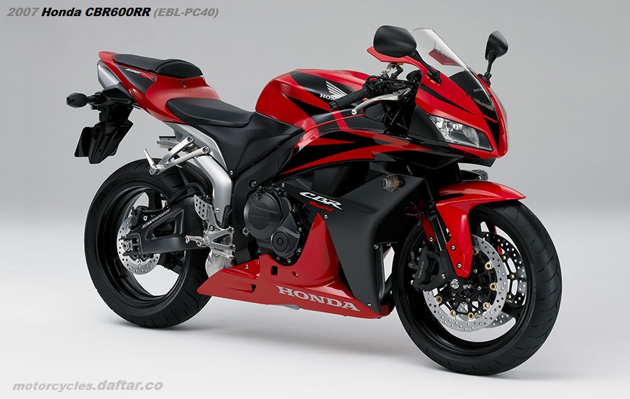 2007 Honda CBR600RR 2nd Generation Red