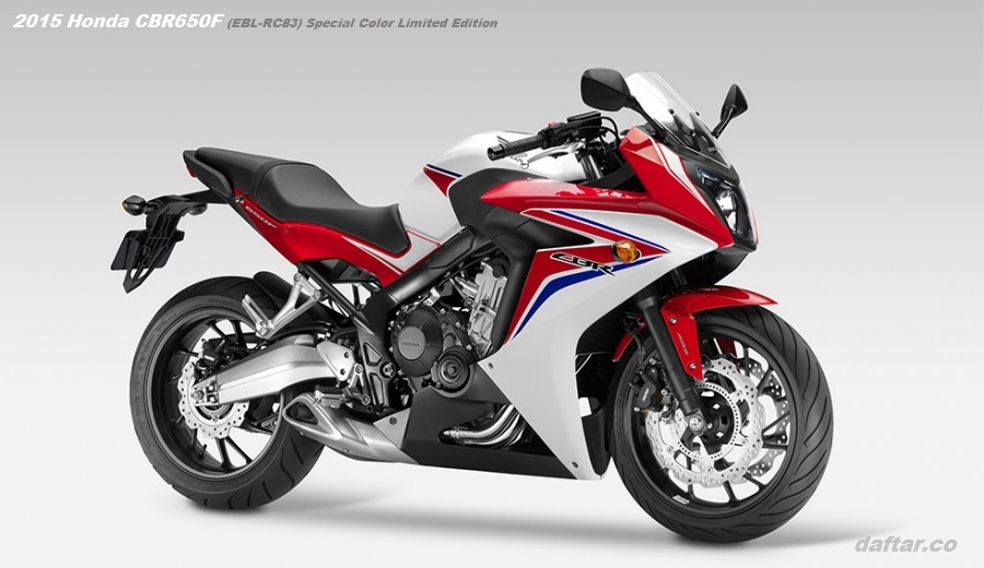 2015 Honda CBR650F Special Color (EBL-RC83) Limited Edition