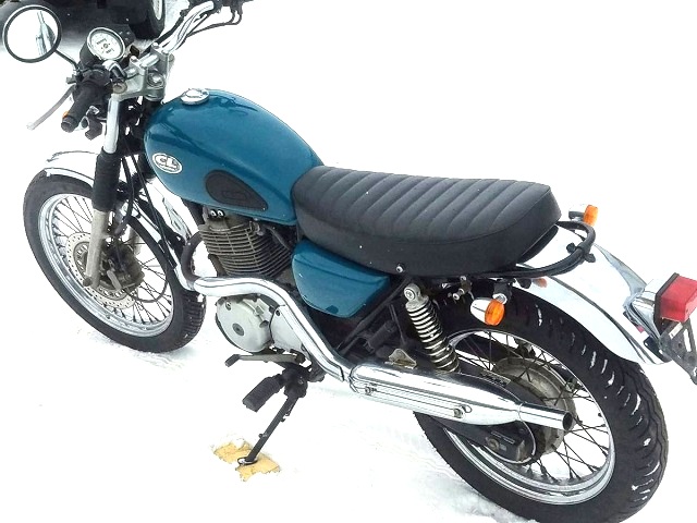 Honda CL400 rear left