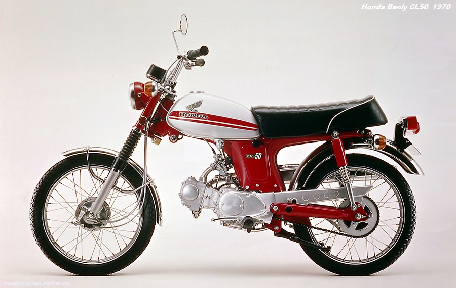 Honda Benly CL50 1970 – Motorcycles Directory