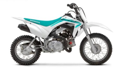 2022 Honda CRF110F White