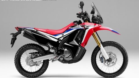 Honda CRF250 RALLY ABS 2017 red