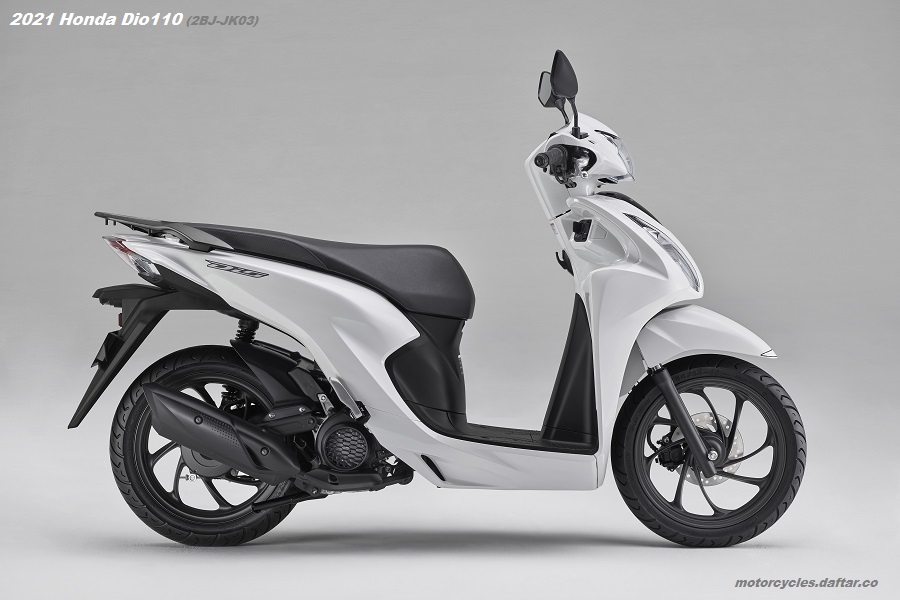 Honda Dio110 2021 JK03 Pearl Jasmine White