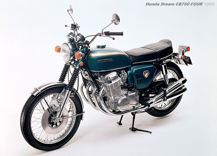 Honda Dream CB750 FOUR 1969 Blue