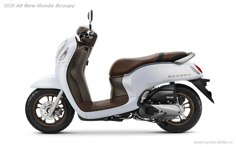 Honda Scoopy 2020 Prestige White 5th Gen