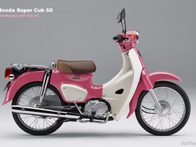 Honda Super Cub 50 & 110 “Weathering with You” version Special Edition