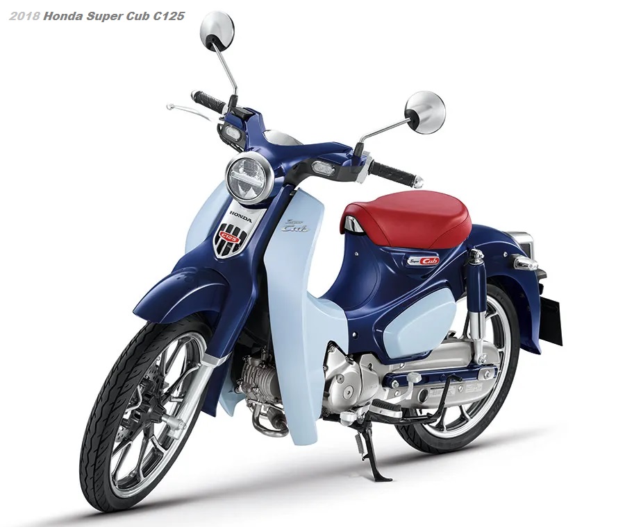 2020 New Honda Super Cub C125 Blue