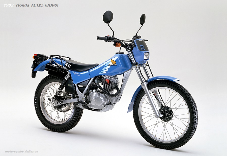 Honda TL125 (JD06) 1983 blue