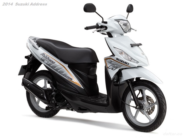 Suzuki Address FI 2014 Putih