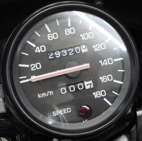 Yamaha TDR250 speedometer