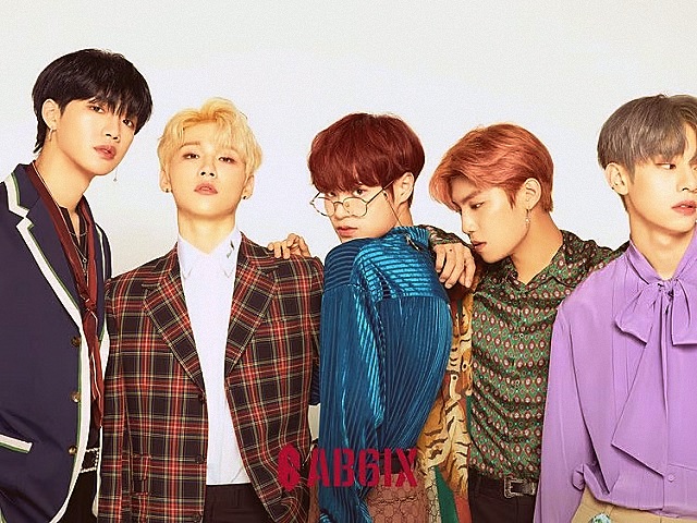 AB6IX members: Lim Young-min, Jeon Woong, Lee Dae-hwi, Park Woo-jin and Kim Dong-hyun