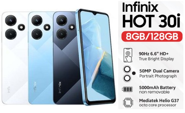 Infinix HOT 30i 8GB/128GB specs