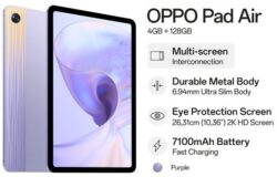 OPPO Pad Air phone specs