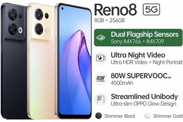 OPPO Reno8 5G 8GB/256GB