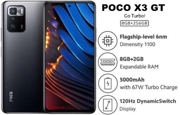 Xiaomi POCO X3 GT spec